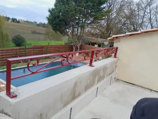 fabrication et installation garde corps, Bordeaux, Atelier FORTIN