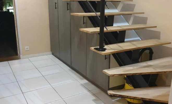 fabrication et installation escalier, Bordeaux, Atelier FORTIN